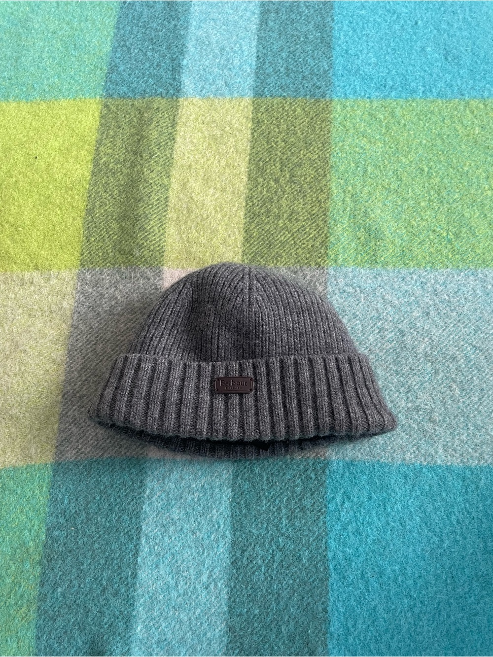 Barbour Charcoal Men's Carlton Wool Beanie